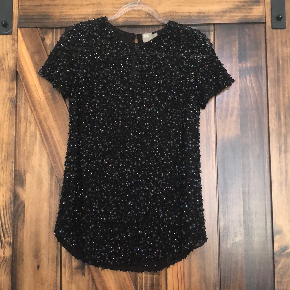 ASOS Maternity Sequin Top
